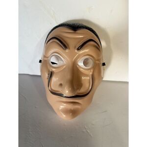 SALVADOR DALI MASK  Artist Heist TV Style Halloween Costume Mask Only